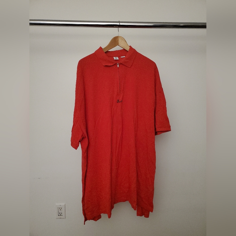 Random Identities Oversized Polo Shirt